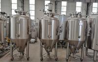 Fermenteur conique à double enveloppe en acier inoxydable pour vin et bière, 800L, 1000L, 1200L, 1500L