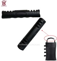 Poignée de transport en plastique noir de 18 mm pour sac à dos, poignée souple pour bagages, poignée de transport supérieure, accessoires pour sacs