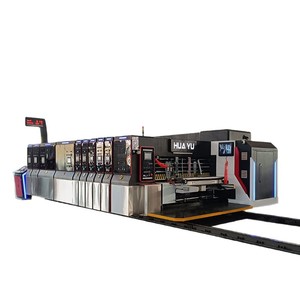 เครื่องพิมพ์และเครื่องตัดความเร็วสูง Huayu Machinery Equipment พร้อมระบบดูดซับแบบครบวงจร คอมพิวเตอร์ควบคุมการอบแห้งห้าสี - Product Image 2