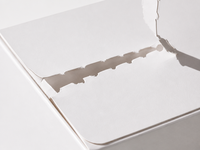 Boîte à languette recyclable personnalisée en carton ondulé pour l'expédition de vêtements, cadeaux, artisanat et commandes en ligne