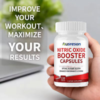Ausreson OEM Capsules de Boost d'Oxyde Nitrique pour la Croissance Musculaire, la Circulation et le Bien-être Quotidien