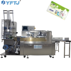 Hoàn toàn tự động ướt khăn lau máy bé ẩm ướt mô làm máy móc máy đóng gói sản xuất - Product Image 1