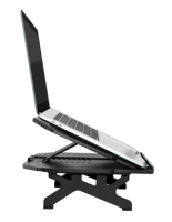 Support de refroidissement réglable pour ordinateur portable, support portable ergonomique en plastique pour ordinateur portable, sans ventilateur de refroidissement