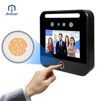 Terminal de reconnaissance faciale PVR par veine palmaire avec empreinte digitale et RFID pour programme de repas scolaires, fonction 4G, mémoire et Wi-Fi