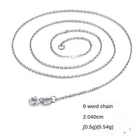 Kingcome Boîte à graines de melon o Word Water Wave Clavicule Chain Lingot Starry Snake Bone Necklace S925 Sterling Silver Necklace