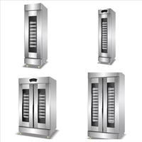 Four rotatif électrique industriel personnalisé pour boulangerie, nouveau, 8/16/32/64 plateaux, four à pizza, à pain, portable, haute productivité