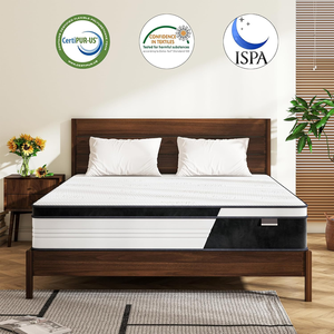 Nhà Máy Giá Cuộn Ngủ Cũng Đầy Đủ Bộ Nệm Vua Đôi Hiện Đại Gel Bộ Nhớ Bọt Túi Mùa Xuân Khách Sạn Giường Nệm - Product Image 6