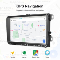 Autoradio tactile Android de 9 pouces, navigation GPS Wifi, DSP/RGB, compatible VW/Jetta/Golf/POLO/Passat/Bora/Magotan/Sagitar