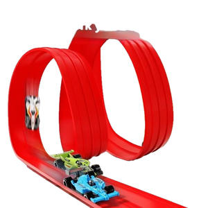 Circuit de Voitures Éducatif en Plastique pour Enfants, Piste Flexible de 4-5 Mètres, Voitures Anti-Gravité, Cadeau d'Anniversaire pour Garçons - Product Image 3