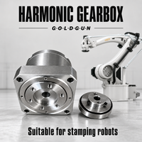 Réducteur Harmonique GFS Haute Précision 50:1 80:1 100:1 à Sortie à Bride Ronde pour Servomoteur de Bras Robotique B2B