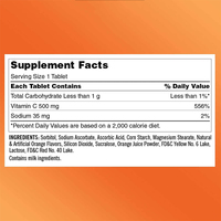 Comprimés de Vitamine C Liposomale - 90 Comprimés à Croquer de Vitamine C avec Zinc