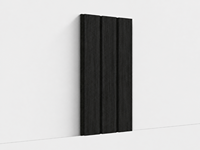 Panneau mural acoustique moderne en MDF, absorbant le son, décoratif, en lattes de bois, haute réduction du bruit (0.8) pour bureau et hôtel