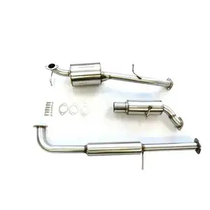 Stainless Steel Catback Exhaust System For 04 To 08 Mazda 3 2.0L/2.3L