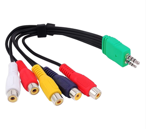 <span class=keywords><strong>2025</strong></span> New Đức ICAM 8 dòng âm thanh Dây Cáp Dây USB VGA AUX nối PVC tương thích máy chiếu máy ảnh video máy tính 8K - Product Image 5