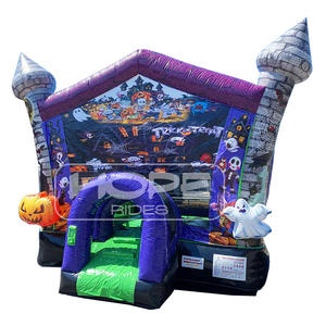 Château plein d'entrain gonflable commercial de PVC de fête de vacances d'enfants sautant la maison de rebond de <span class=keywords><strong>Ghostbusters</strong></span> en vente - Product Image 1