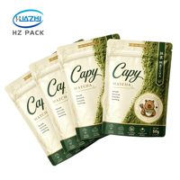 Sachet Doypack Antistatique Personnalisable Imprimé par Gravure avec Fermeture Éclair pour l'Emballage de Matcha, Protéines en Poudre, Lait en Poudre et Aliments pour Animaux