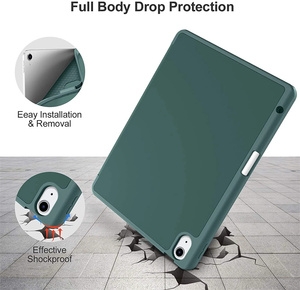 Para iPad Air 11 2025 M3 M2 2024 funda de carga magnética AIR 4 AIR 5 10,9 pulgadas <span class=keywords><strong>PU</strong></span> <span class=keywords><strong>Smart</strong></span> <span class=keywords><strong>Cover</strong></span> con Portalápices para Mini 7 6 8,3''
