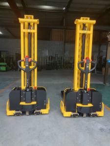 Weliftrich precio de fábrica 500kg autocarga portátil carretilla elevadora apilador eléctrico - Product Image 6