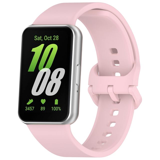 Sport Silicone Colorful Buckle Rubber Strap Watch Band for Samsung Fit 3