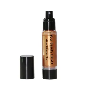 2023 Private Label Make-Up Bronzer Glow Light Body Shimmer Olie Mist