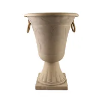 Groothandel Outdoor Decor Grote 15 Inches Plastic Urn Planter