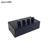 Amplificateur audio portable mini stéréo pour casque MY MIC Factory Price HA400, amplificateur audio 4 canaux pour casque filaire