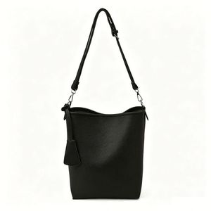 2026 Spring Summer Autumn Winter Niche Luxury Vintage Lightweight Pleated Mini <b>Bucket</b> <b>Bag</b> <b>Women</b> High-Grade Pu Leather Zipper - Product Image 4