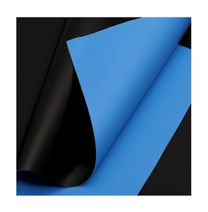 PVC Tarpaulin <b>Waterproof</b> Coated Polyester Fabric 140cm 160cm Width UV Resistant for Tent Canopy Truck Cargo <b>Cover</b> - Product Image 4