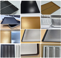 Plateau en aluminium antiadhésif, plaque de cuisson commerciale pour pain, gâteaux, biscuits, plateau de four, plateau de présentation pour boulangerie