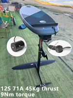 Moteur FRC IP68 étanche sans balais DC MPS 6374 80KV 3.2KW 42kg de poussée pour bateau de surf propulseur sous-marin | Hydro |   Efoil