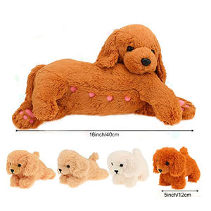 Perro de peluche suave de buena calidad, 4 cachorros de bebé, juguete personalizado para regalo, venta al por mayor - Product Image 4