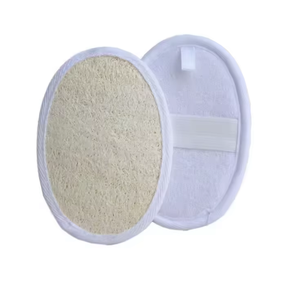 Nettoyant naturel éco-certifié pour le corps Douche ovale Spa Bain Épurateur Loofah Éponge Brosses Filet Matériau Tampons Sacs Serviettes - Product Image 5