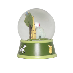 <span class=keywords><strong>Mondo</strong></span> animale 100mm di acqua da DIY globo elefante giraffa palla di neve Souvenir al coperto arte natalizia tema Zoo globo per regali - Product Image 2