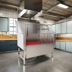 <span class=keywords><strong>Baignoire</strong></span> de spa pour animaux de compagnie en acier inoxydable personnalisable Solution de nettoyage de bain électrique multifonctionnelle pour petits animaux durable - Product Image 2