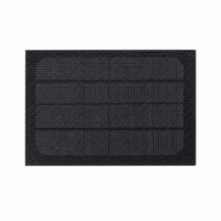 Panneau solaire laminé PERC ETFE 3,5W 180*115MM 3V avec câblage arrière, chargeur pliable pour camping, capteur, robot, DIY, OEM, efficacité 23%