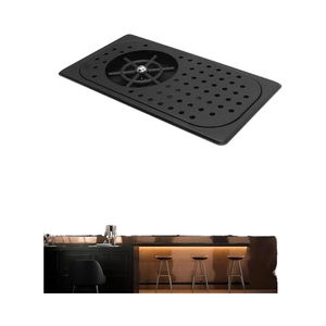 Épurateur de bouilloire en acier inoxydable <span class=keywords><strong>noir</strong></span> élégant Laveuse de verre à haute pression durable Plateau d'évacuation Rincer les éviers de cuisine - Product Image 3