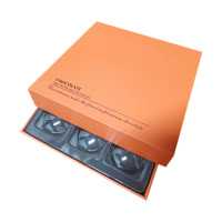 Boîte à chocolat vide exclusive pour la Saint-Valentin, mariage, chocolats et bonbons, emballage alimentaire durable de qualité alimentaire, boîte en papier pour célébration