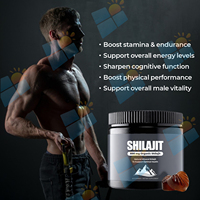 SUNI Bonbons en résine de shilajit de l'Himalaya naturel à base de plantes de marque privée pour hommes femmes sans sucre