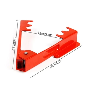 Alicate de corte para remoção de barbas, ferramenta de corte florista, metal, descascador de folha, furo de rosa, removedor de rebarbas - Product Image 6