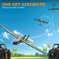 [RTF] [Envergure 60 cm] [Aile fixe] [Acrobaties] Modèle d'avion planeur RC 4 canaux 761-2S Portée 300 m Télécommande en mousse