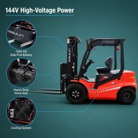 Chariot élévateur contrepoids électrique NOBLELIFT FE4P30GY-144 3 tonnes, batterie lithium 153V, moteur PMM 17km/h, charge rapide 2h, levage latéral hydraulique