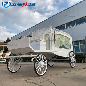 Cercueil mobile / Voiture funéraire de haute qualité / Cercueil mobile électrique blanc - Product Image 3