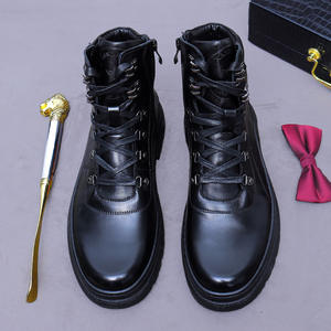 Zapatos formales de negocios para hombre, hechos a mano, con cordones, de cuero oxford de grano entero, estilo clásico italiano de alta calidad. - Product Image 1