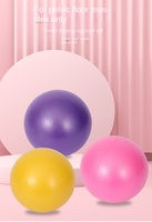 Ballon de yoga en PVC anti-éclatement, mini ballon de Pilates en silicone, logo personnalisé OEM, accessoires de fitness portables toutes saisons