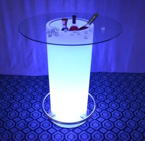 IP68 المياه برهان البلاستيك أدى الإضاءة طاولة بار/السوبر مشرق ضوء متوهجة إضاءة مقاومة للماء الجدول - Product Image 2