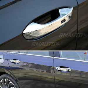 1 ensemble de garnitures de poignées de porte latérales pour VW Golf 6 MK6 2009-2012/MK7 2014-2018/MK7.5 2018-2020/MK8 Golf 8 2020+/Passat B6 06-10 - Product Image 3