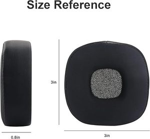 แผ่นรองหูฟังหนังระบายอากาศแบบเจลเย็น OEM สำหรับเปลี่ยนหูฟัง <span class=keywords><strong>Marshall</strong></span> <span class=keywords><strong>Major</strong></span> IV <span class=keywords><strong>4</strong></span> ผลิตในจีน - Product Image 5