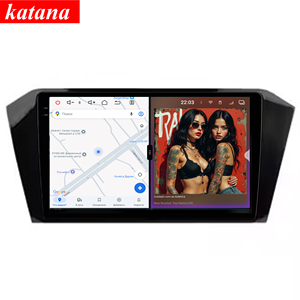 Serie Katana de 120W X 6CH para Volkswagen VW <span class=keywords><strong>Sharan</strong></span> 2012-2018, Radio para Auto con Android 14, Reproductor de DVD, Navegación, <span class=keywords><strong>Multimedia</strong></span>, 8+256GB - Product Image 1