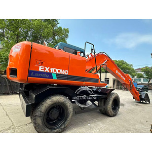 Excavadora Usada HITACHI EX100WD de Alta Calidad, 10 Toneladas, en Buen Estado, Entrega Global - Product Image 1
