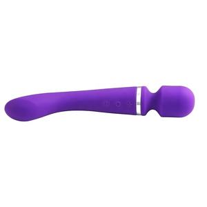Masajeador corporal eléctrico recargable por USB, potente vibrador de doble vibración, G consolador de punto, Varita, vibrador para mujer, juguete sexual femenino - Product Image 6